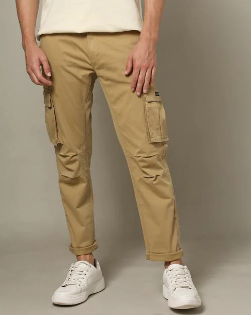 Men Slim Fit Cargo Pants