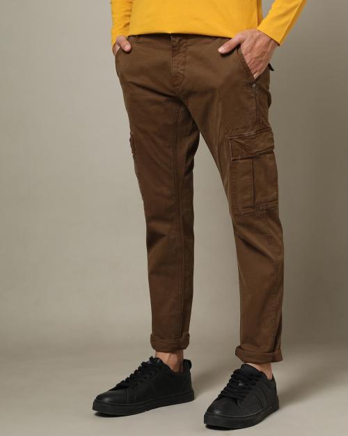 Men Regular Fit Cargo Pants