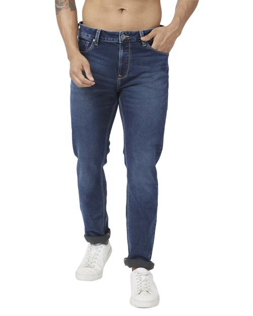 Men Lightly Washed Ricardo Fit Jeans
