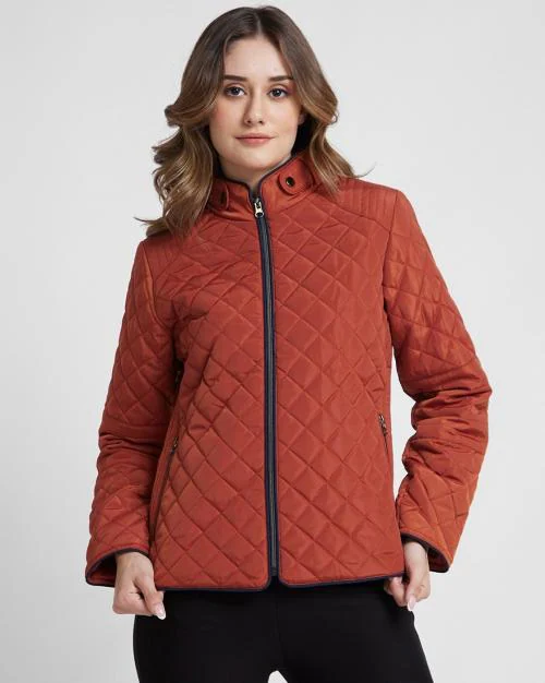 Women Quilted Regular Fit Jacket