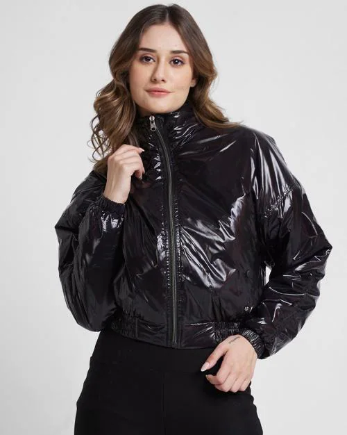 Women Reversible Bomber Jacket