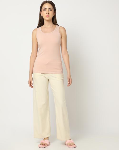 Round-Neck Lounge Tank Top
