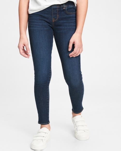 Girls Lightly Washed Straight Fit Jeans