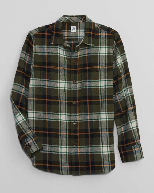 Checked Relaxed Fit Shirt