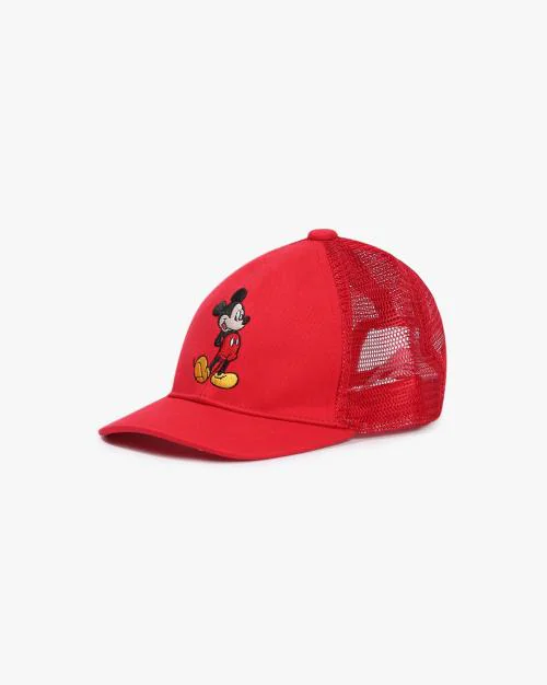 Mickey Mouse Embroidered Cap