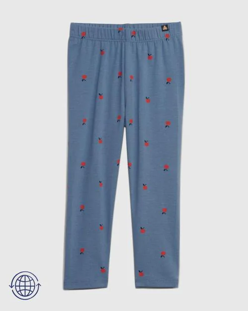 Printed Elasticated Waist Leggings