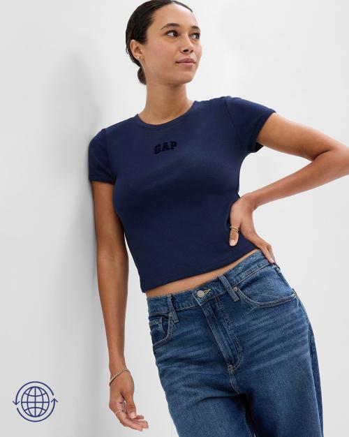 Women Relaxed Fit Crew-Neck T-Shirt