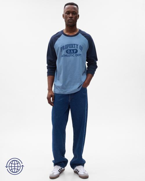 Men Printed Regular Fit Round-Neck T-Shirt