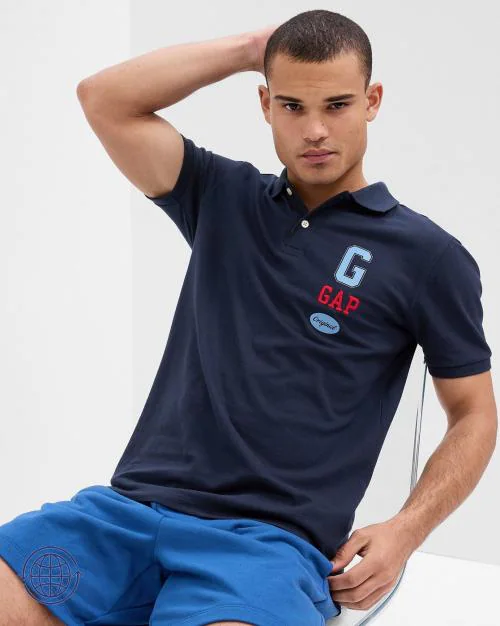 Men Regular Fit Polo T-Shirt