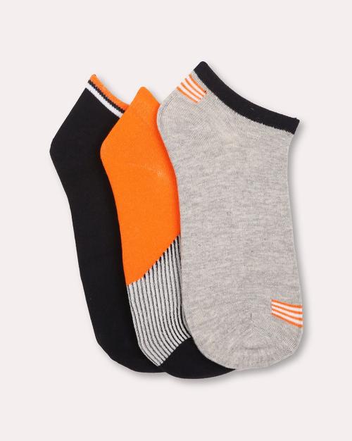 Pack of 3 Ankle-Length Socks