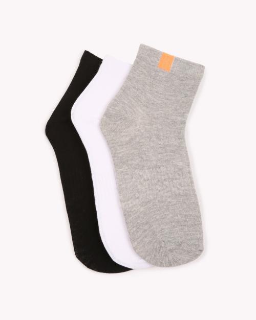 Pack of 3 Ankle-Length Socks