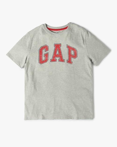 Boys Brand Print Crew-Neck T-Shirt
