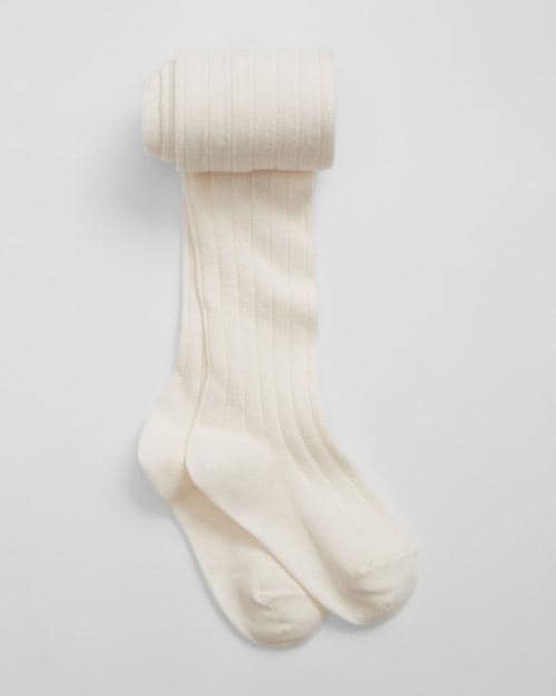 Girls Ribbed Tights