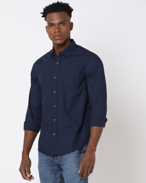 Slim Fit Cotton Shirt