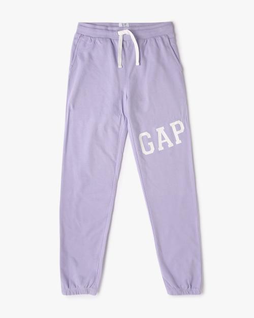 Girls Logo Print Relaxed Fit Joggers