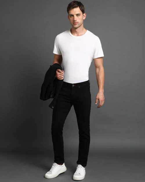 Men Mid-Rise Slim Fit Jeans
