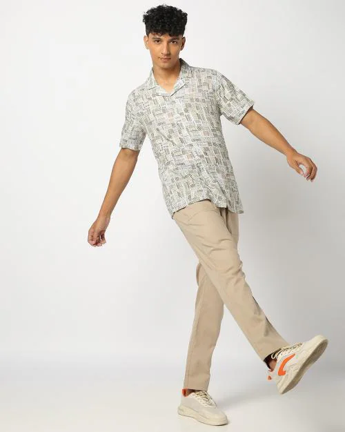 Men Regular Fit Pants