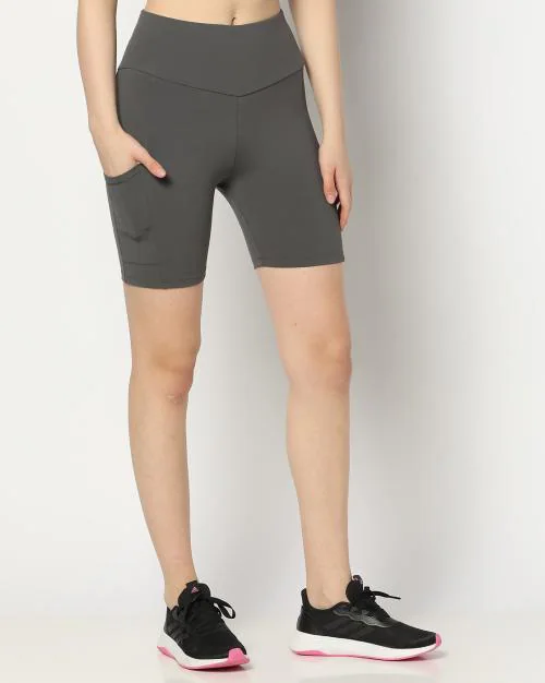 Women Skinny Fit Cycling Shorts