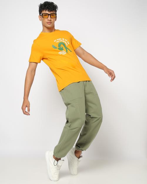Men Loose Fit Cargo Pants