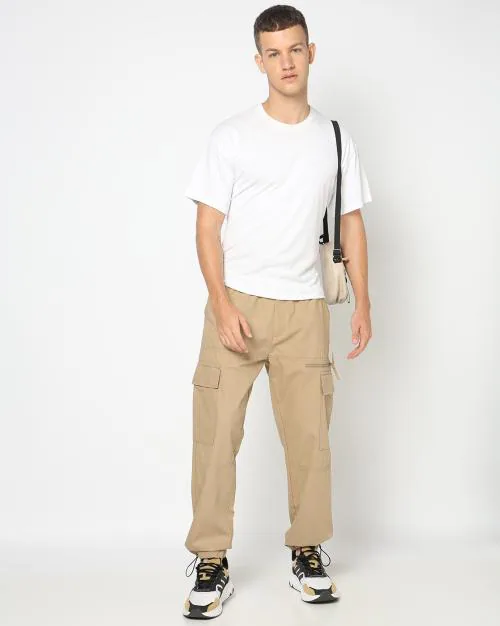 Men Loose Fit Cargo Pants
