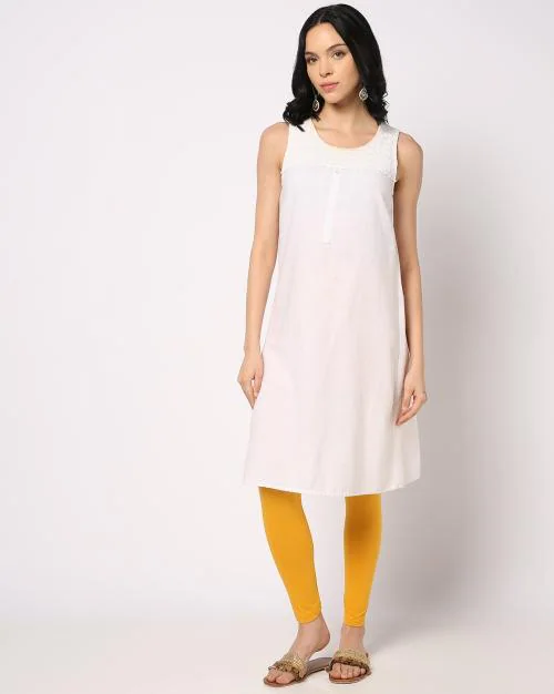 Women Leggings with Elasticated Waistband