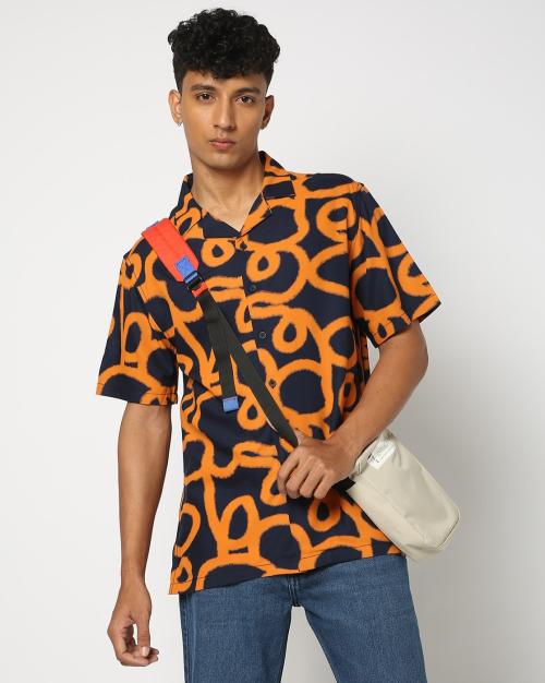 Men Printed Relaxed Fit Shirt