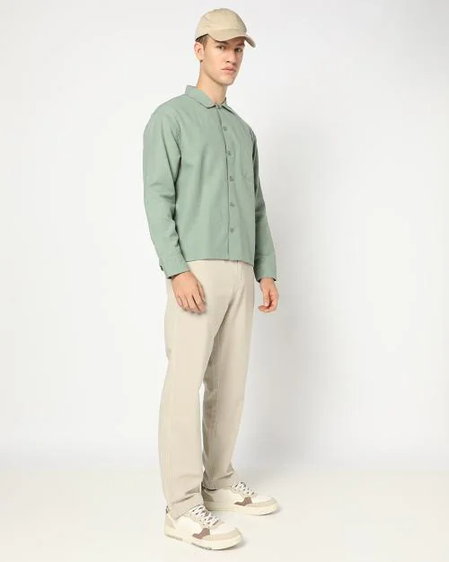 Men Boxy Fit Shirt