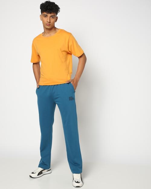 Men Relaxed Fit Track Pants