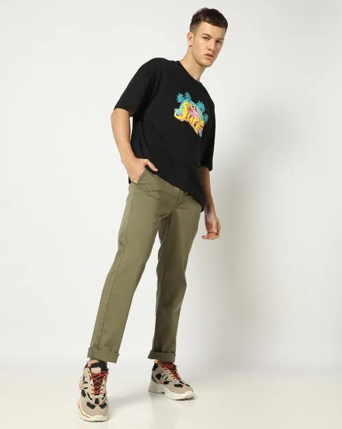Men Regular Fit Chinos