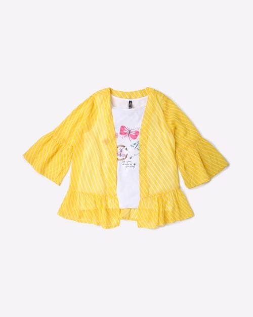 Printed Twofer T-Shirt