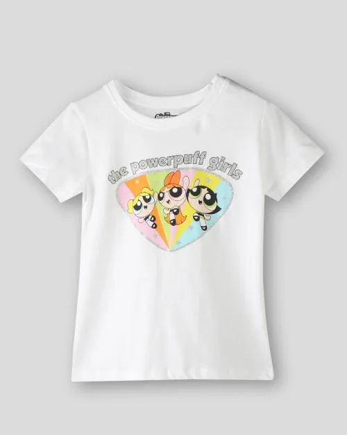 Powerpuff Girls Print T-Shirt