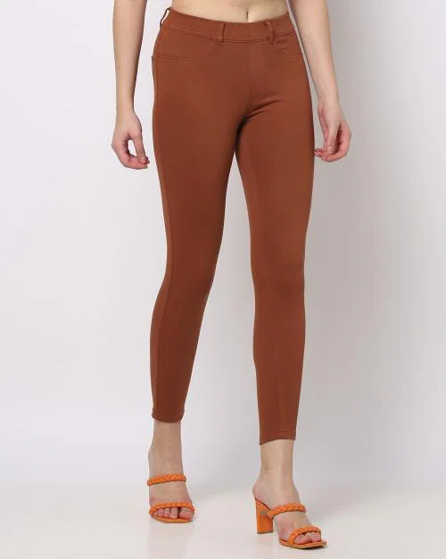 Cotton Skinny Fit Pants
