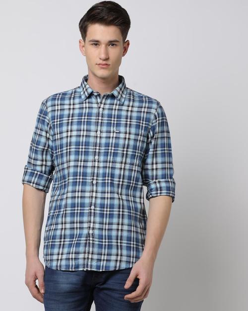 Checked Cotton Shirt