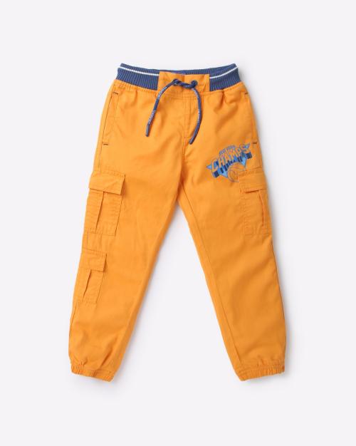 Graphic Print Cargo Pants