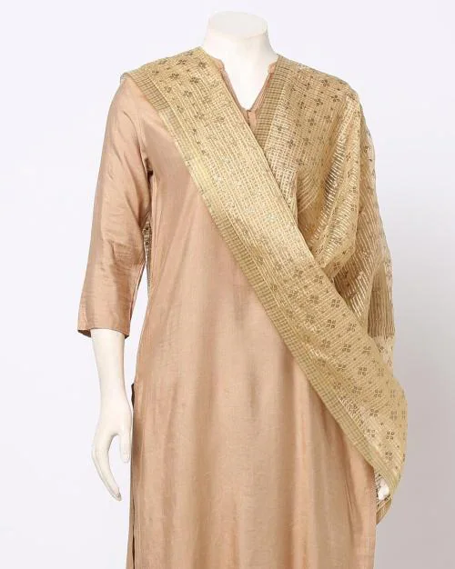 Foil Print Dupatta