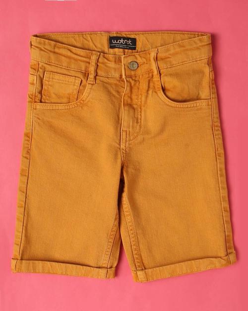 Buy FlatFront Shorts with Side Pockets Online at Best Prices in India