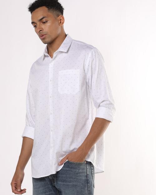 Printed Slim Fit Shirt
