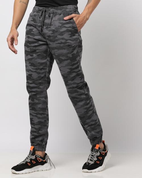 Men All-Over Print Slim Fit Joggers