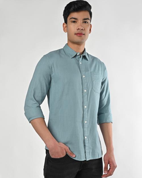 Slim Fit Cotton Shirt