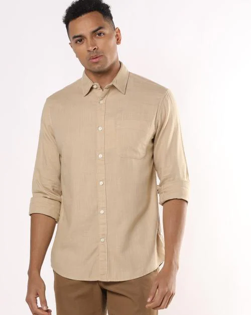 Slim Fit Cotton Shirt