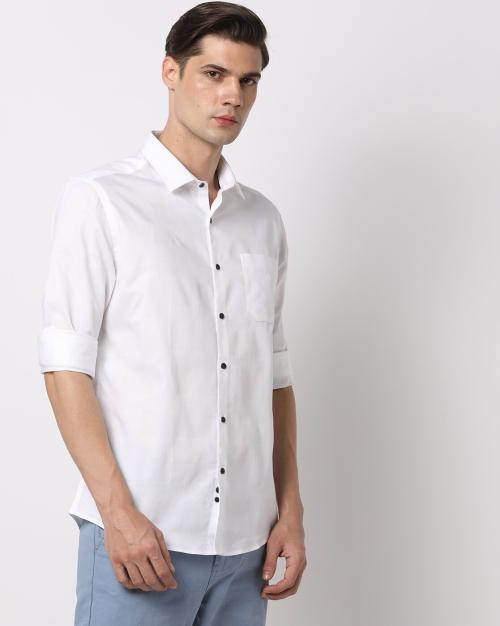 Slim Fit Cotton Shirt