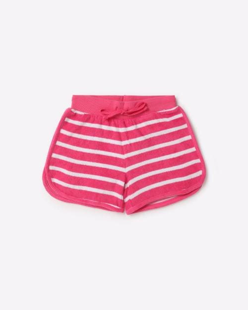 Striped Shorts with Drawstring