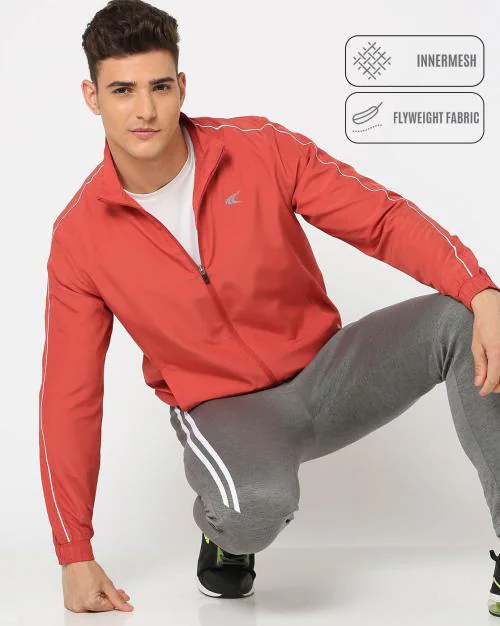 Lightweight Running Jacket with Inner Mesh