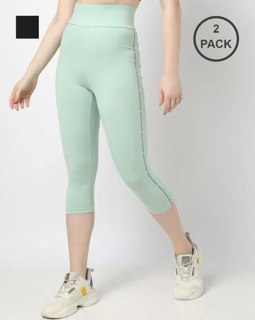 Pack of 2 Capris