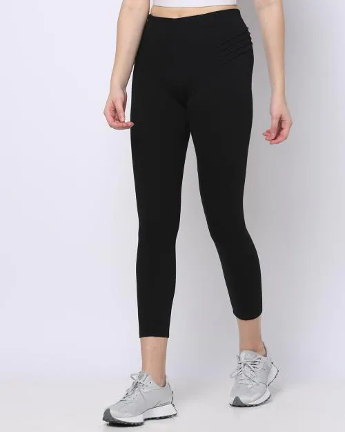 Skinny Fit Ankle-Length Pants