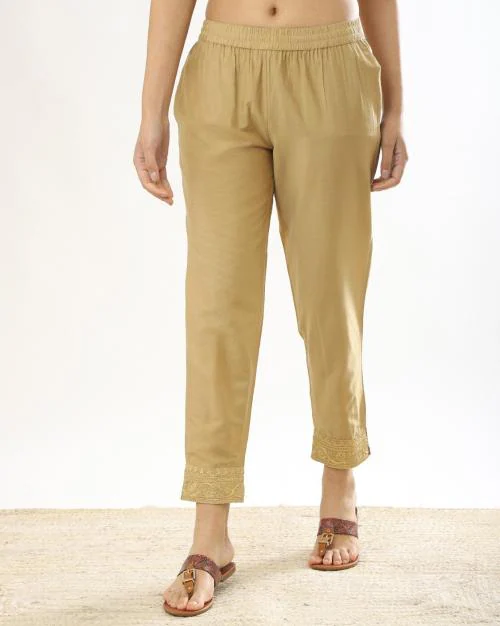 Women Pants with Insert Pockets