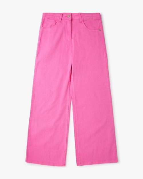 Girls Wide-Leg Jeans