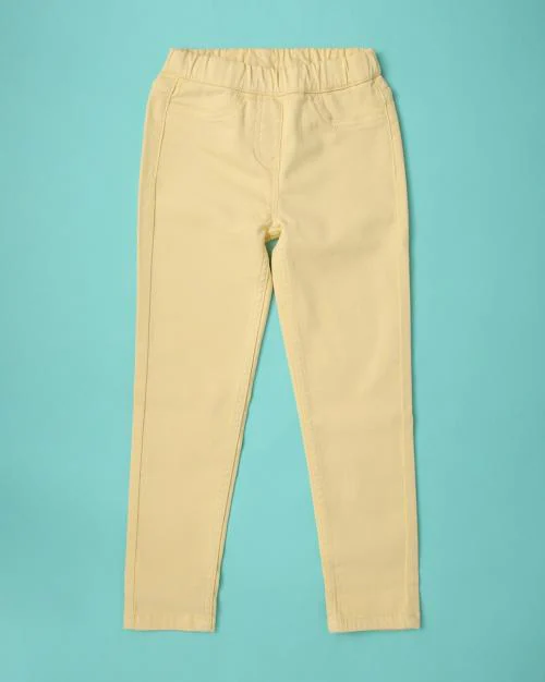 Girls Jeggings with Elasticated Waist