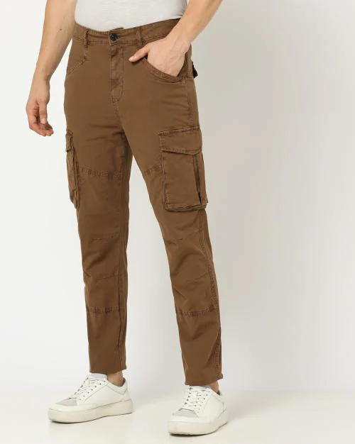 Men Cargo Track Pants