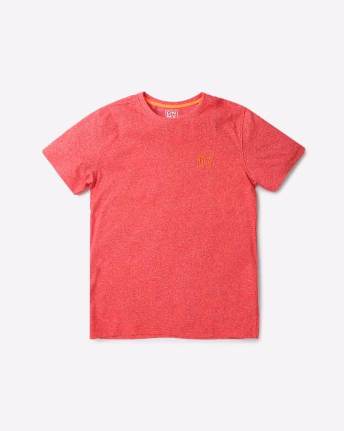 Heathered Crew-Neck T-Shirt